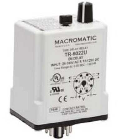 Macromatic TR-6 Series time delay relays