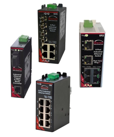 Sixnet Industrial Ethernet Switches