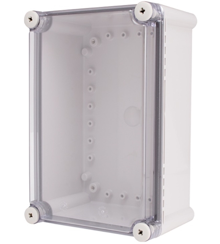 Boxco BC-ATS-192813 Enclosure, 190x280x130, Clear Cover, ABS