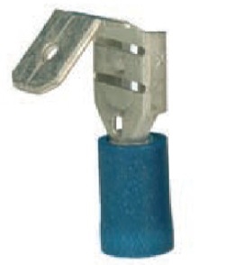 Disconnect Module Back Frame Z + F V70FP007002 Blue Insulated Piggy Back Disconnect Terminal, 16-14 AWG