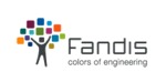 Fandis 204 mm 115V 64.7 CFM Gray Fan Filter